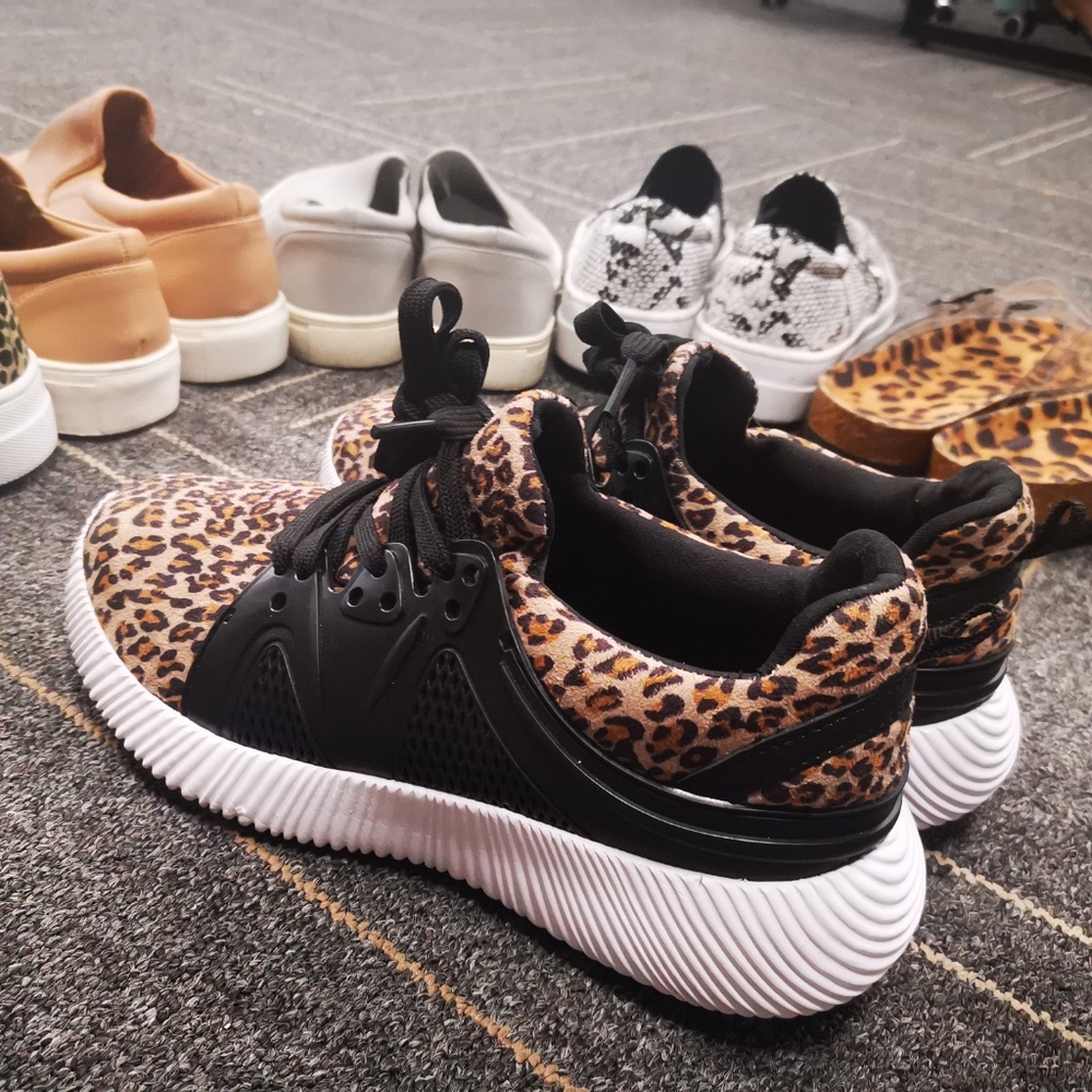 Jolimall Shoes | Brand New Leopard Sneakers